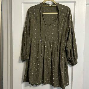 Zara babydoll dress